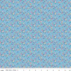 Dear Sweethearts - Apron Grid Blue