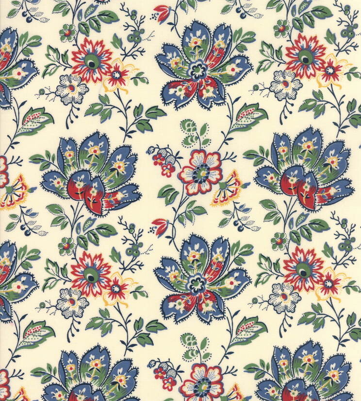 Provencal Pattern Provencale | Fabric | Provencale French Floral Ivory | American Jane